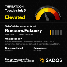 SDS campaign threat scale 070517